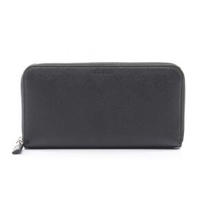 Prada Saffiano Leather Long Zip Wallet
